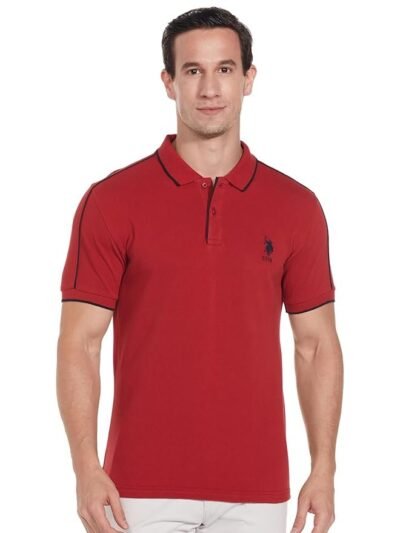 U. S. POLO ASSN. Men's Solid Slim Fit Polo Shirt
