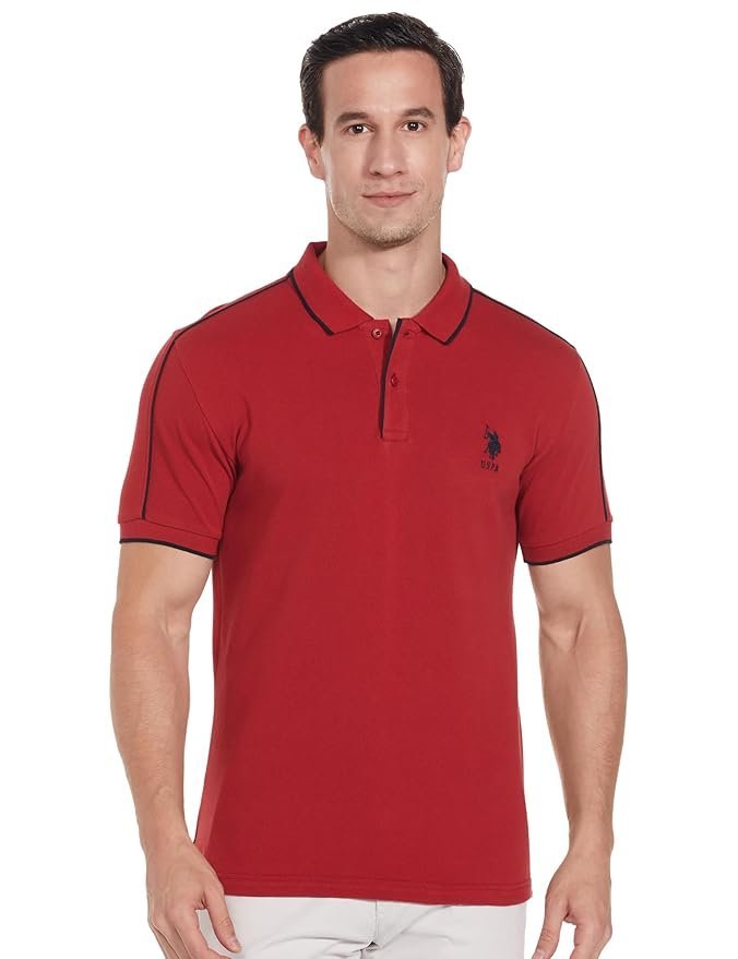 U. S. POLO ASSN. Men's Solid Slim Fit Polo Shirt