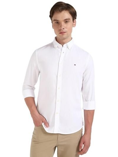 Tommy Hilfiger Men's Solid Slim Fit Shirt