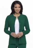 Dickies EDS Essentials Women Warm Up Scrubs Jacket Snap Front DK305