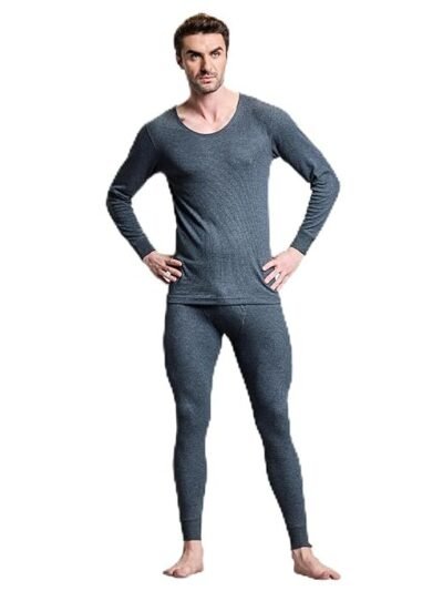 Boldfit Thermal wear for Men Set Warm and Comfortable Thermals Set for Man Full Sleeves Body Warmer Combo for Men Natural Insulation Thermals Cozy Thermal Undershirt and Pant Combo for Mens
